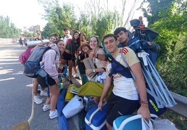 Los primeros holikers llegan a Calahorra