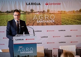 Javier Gallardo, en el Foro del Banco Santander.