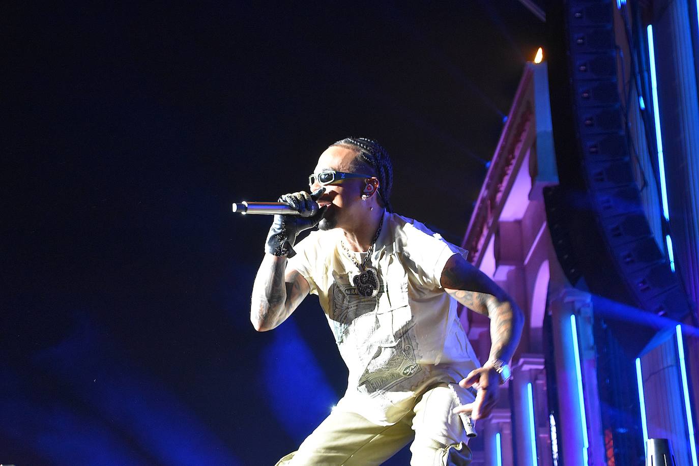 Omar Montes, Ozuna, Courtz... las imágenes de los conciertos del jueves del Holika