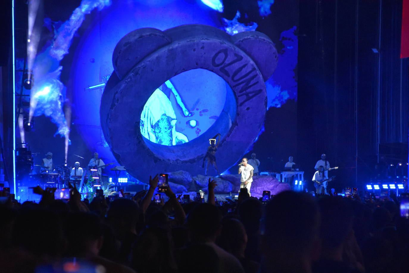 Omar Montes, Ozuna, Courtz... las imágenes de los conciertos del jueves del Holika