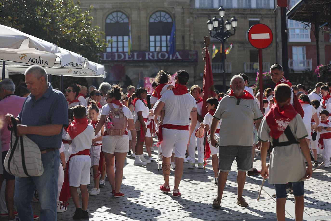 Las imágenes de la Batalla del Vino Infantil de Haro