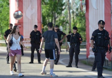 La seguridad en Holika: «Lo primordial es que no entren armas, no haya estampidas ni peleas»