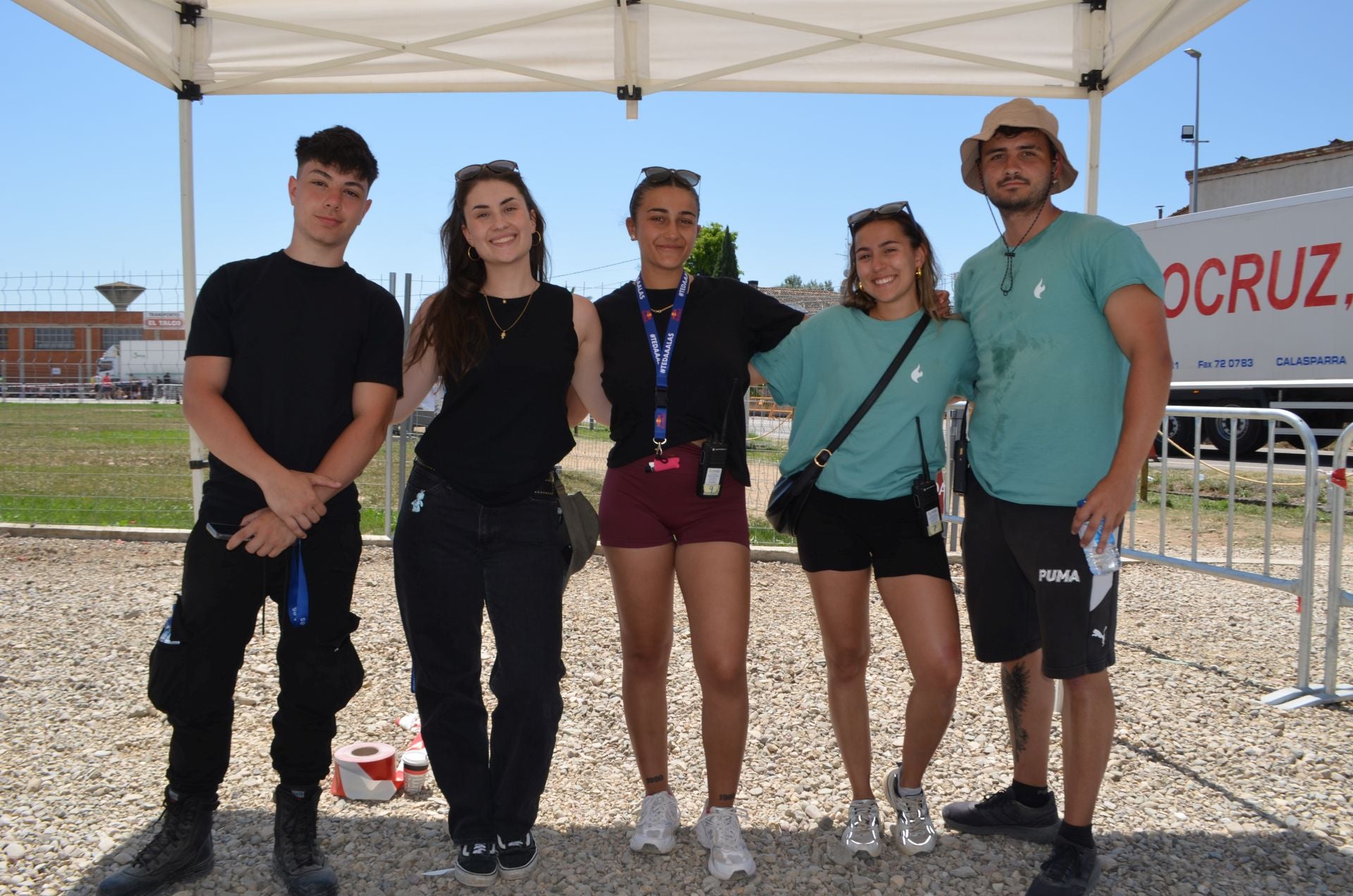 La acampada de los &#039;holikers&#039;