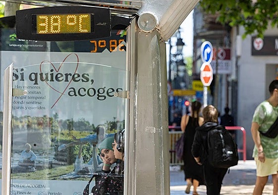 El mercurio sube en La Rioja hasta aproximarse a los 40 grados de máxima