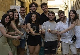 La calle San Juan de Logroño culmina sus fiestas con la Cata Popular de los XVI Premios Ecovino
