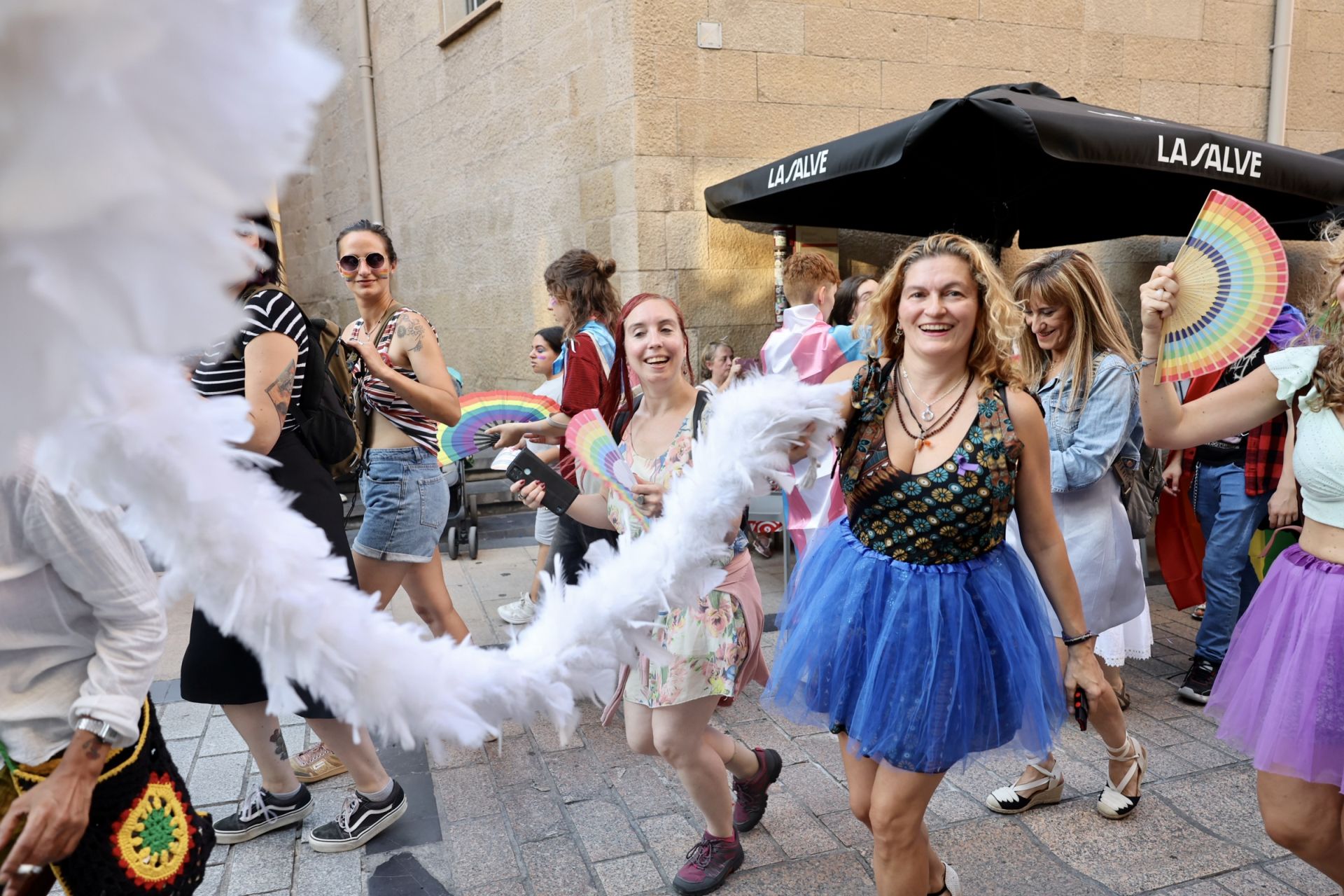 El colectivo LGTBIQ+ saca el Orgullo en las calles de Logroño
