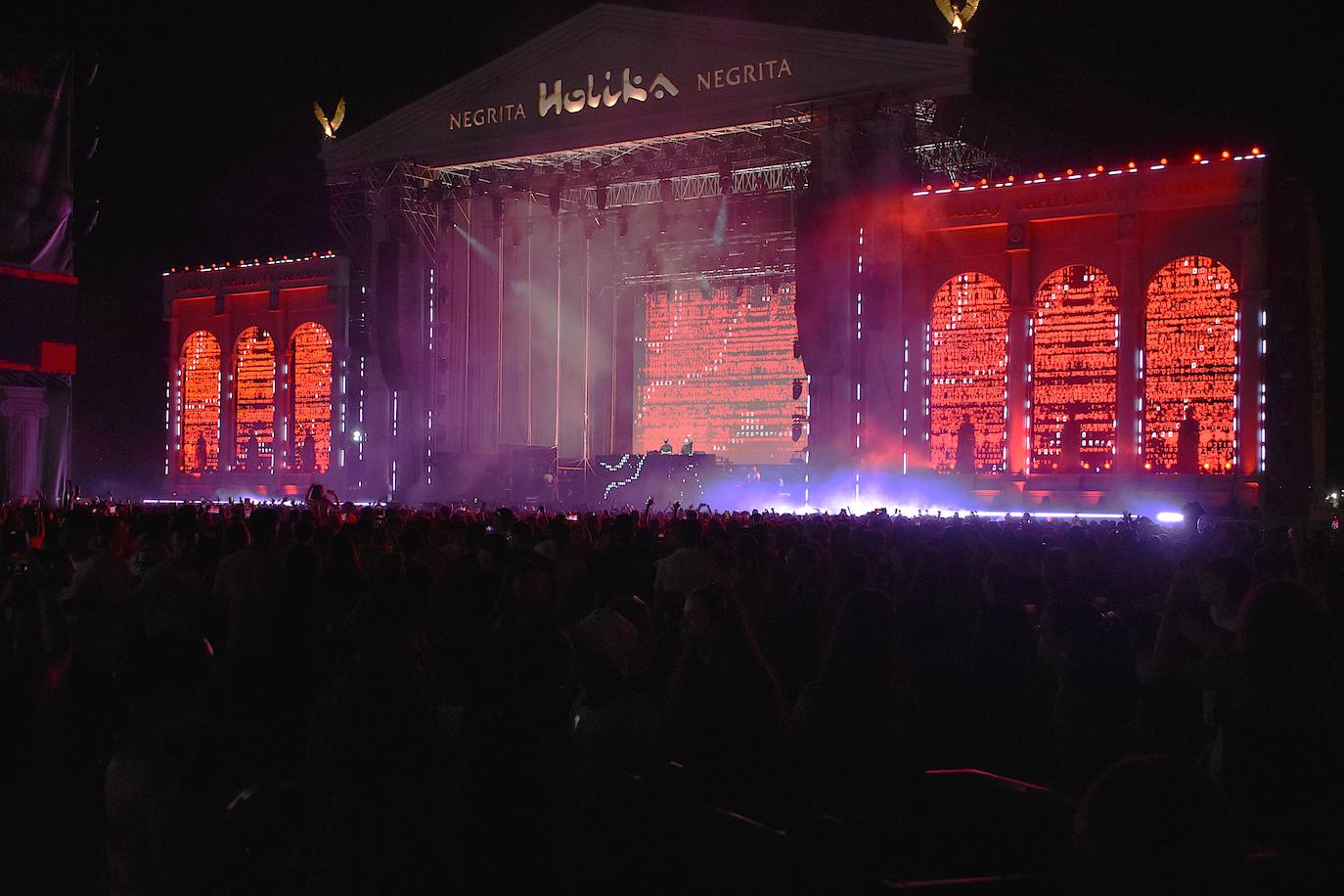 Las imágenes de los últimos conciertos del festival Holika