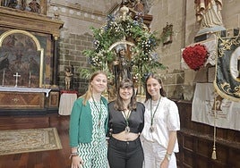 Tres nuevas cofrades de Santo Domingo de Silos