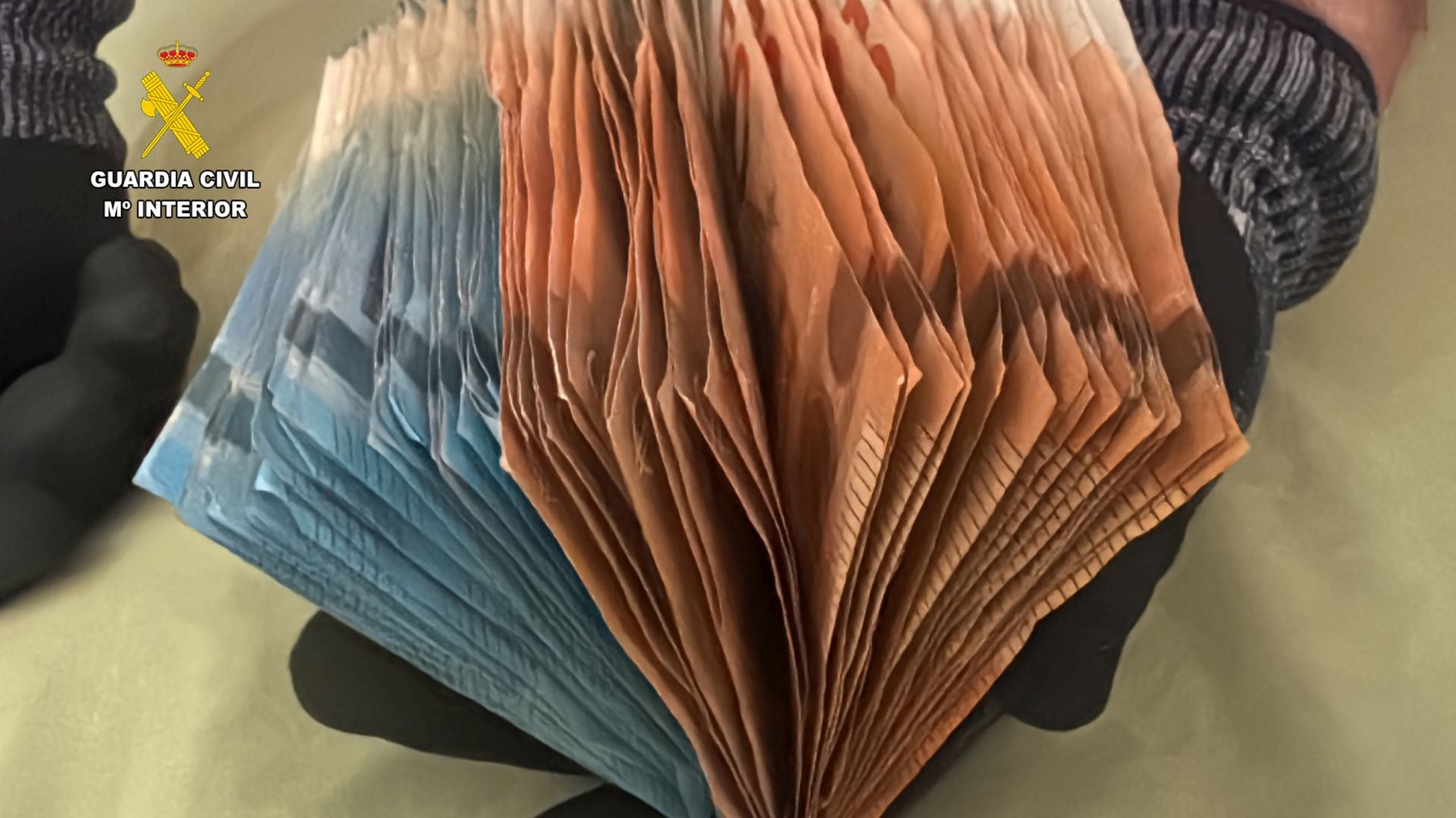 Las imágenes de la operación antidroga en Alcanadre