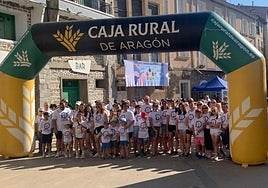 Salida de la 'I Marcha por la diabetes'.