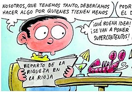 El reparto de la riqueza en La Rioja, según Tris