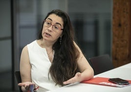 Elisa Garrido fue alcaldesa de Calahorra en la pasada legislatura 2019-2023.