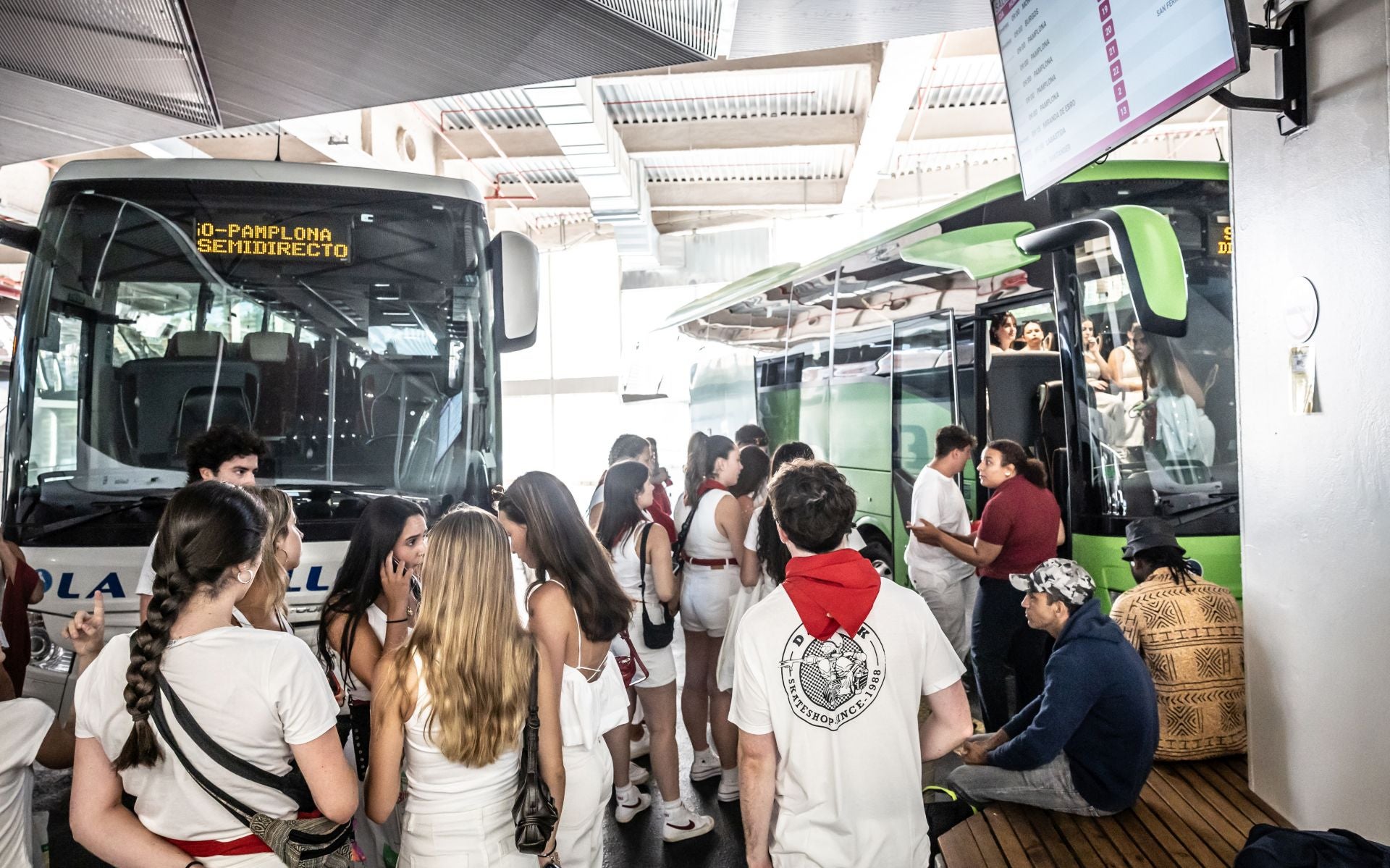 De Logroño a las fiestas de San Fermín