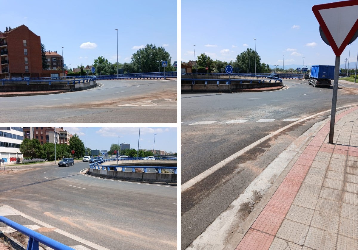 La rotonda de La Estrella, hoy en La Guindilla.