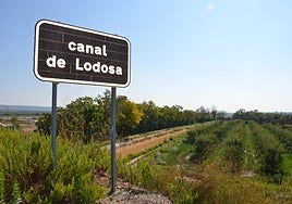 Canal de Lodosa, a su paso por Calahorra.