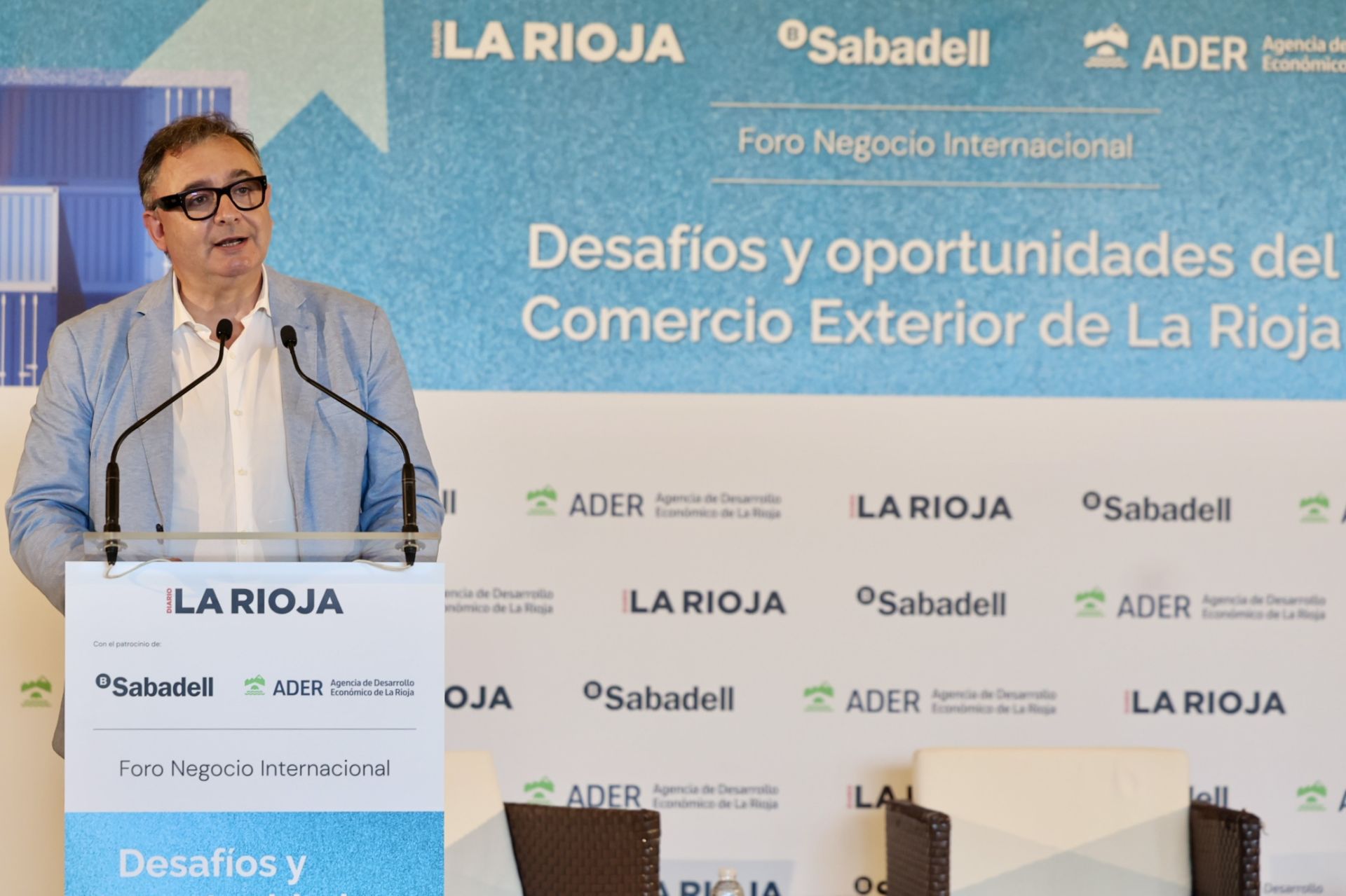 Luis Pérez destacó el papel de la ADER en el acompañamiento a las empresas.
