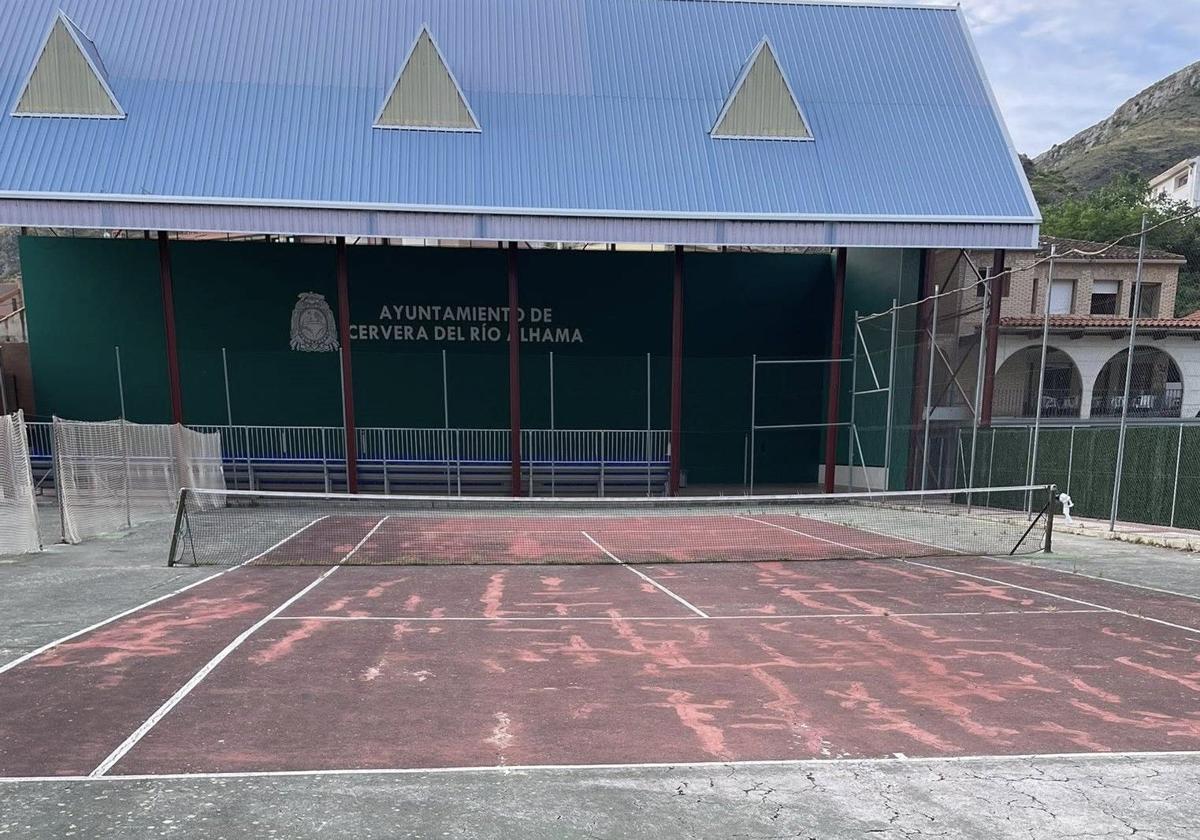 Pistas de tenis de Cervera