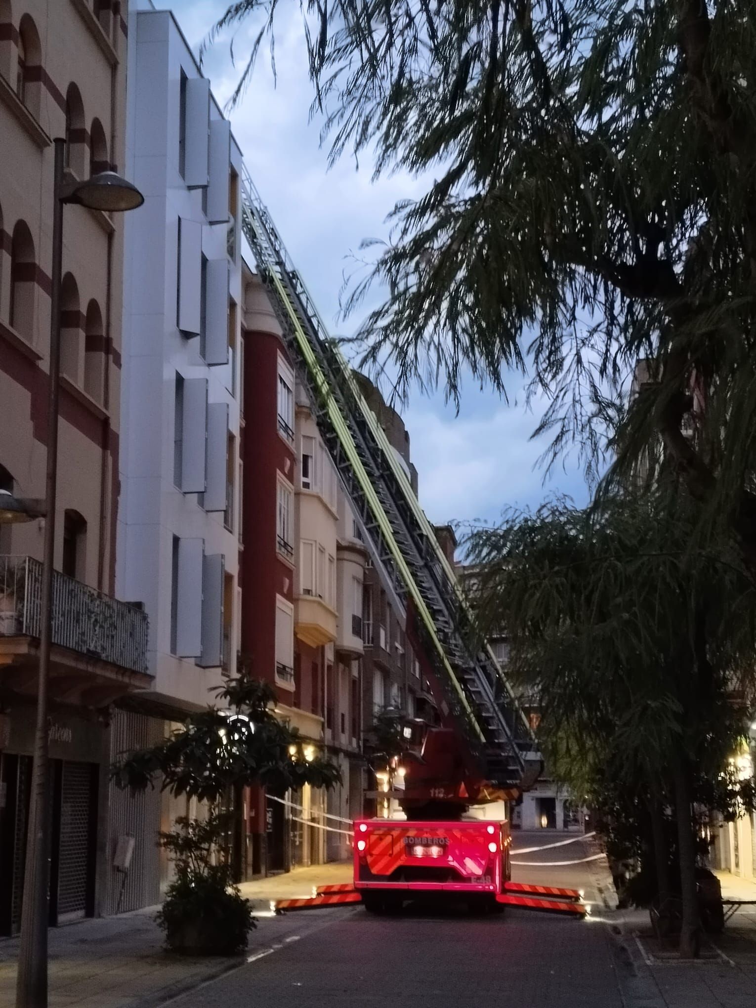 Las imágenes de la fuerte tormenta caída en Logroño
