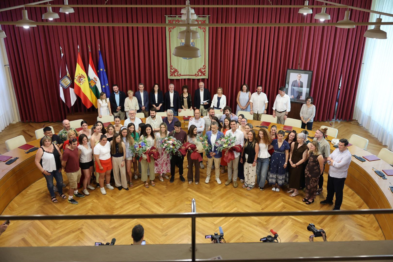 Las imágenes de la proclamación de los Vendimiadores