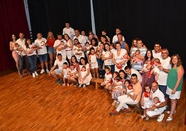 Imposición de los pañuelos, en 2024.