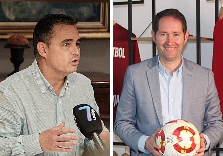 Gustavo Sáenz y Jesús Alonso.