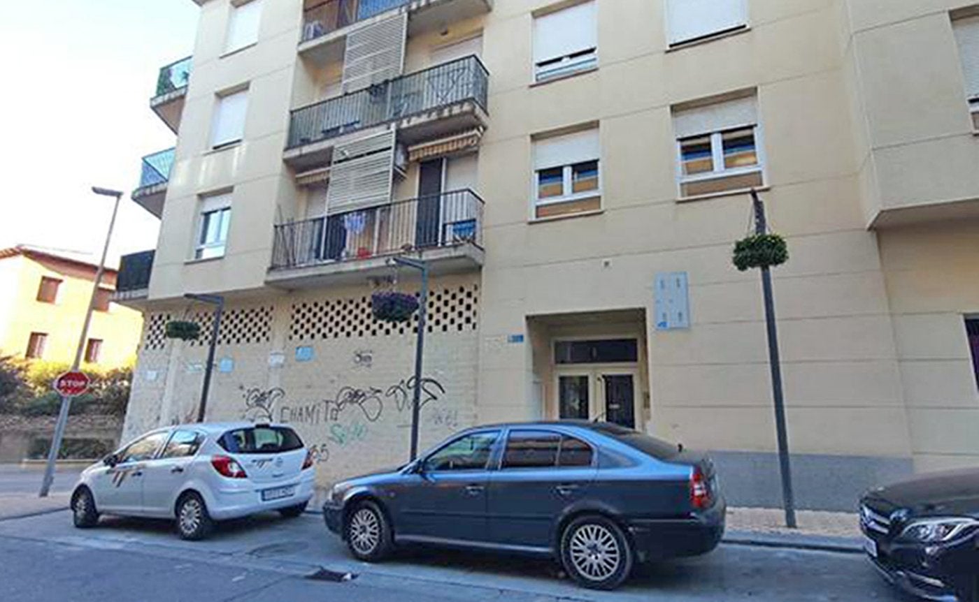 Edificio de la calle Los Tilos de Calahorra donde sucedieron los hechos.