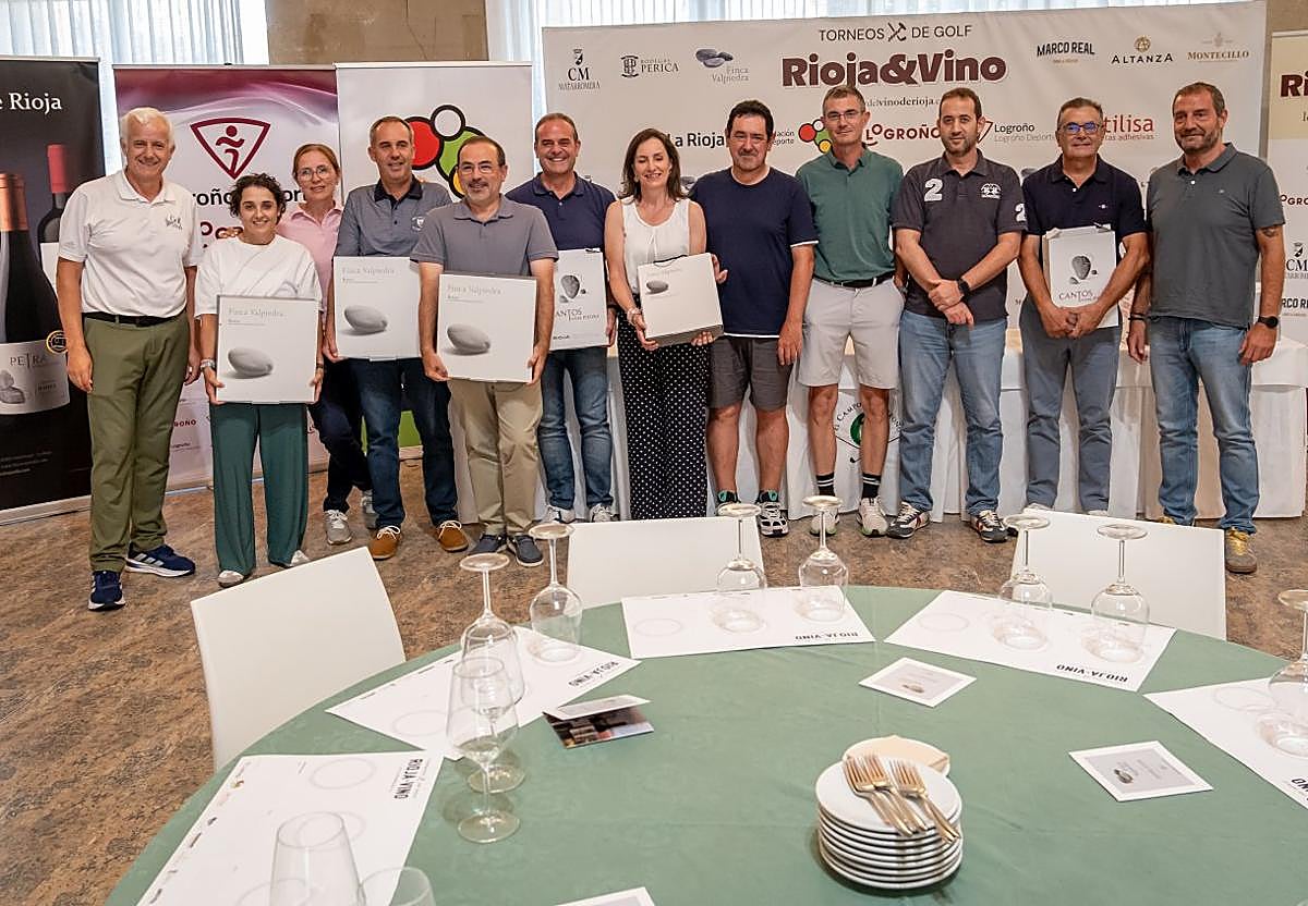 La entrega de premios del Torneo Finca Valpiedra