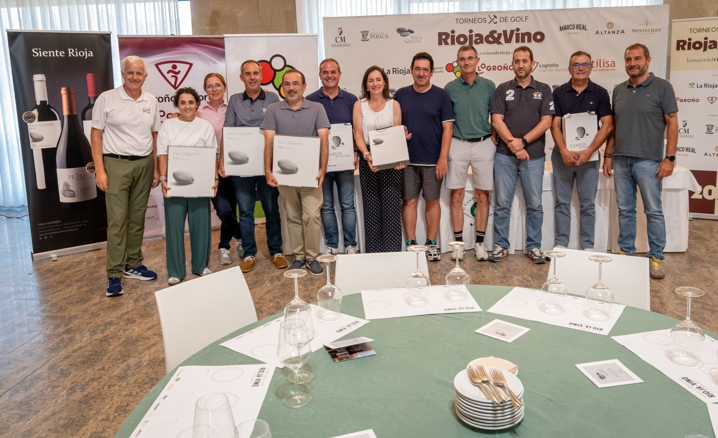 La entrega de premios del Torneo Finca Valpiedra