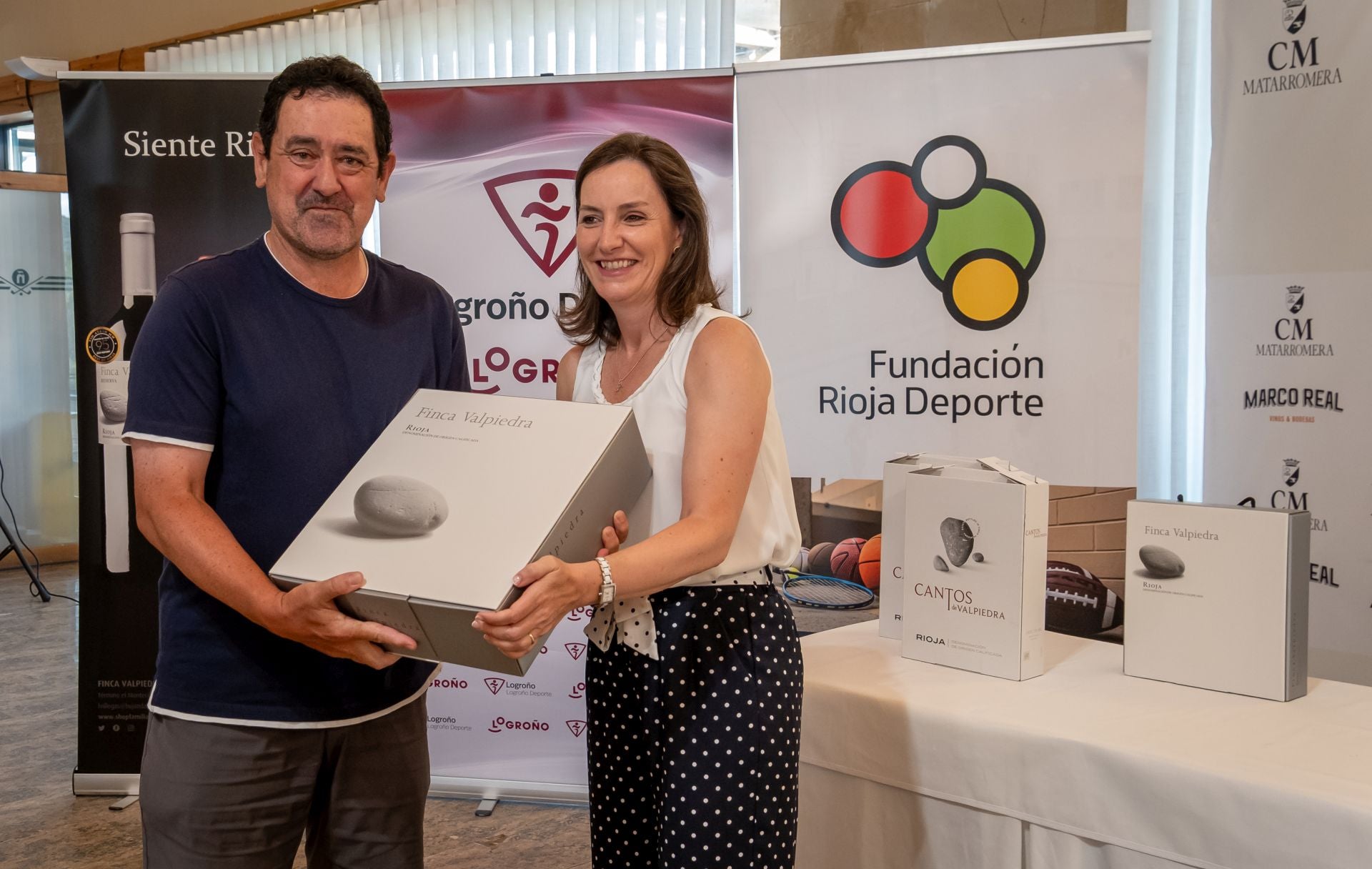 La entrega de premios del Torneo Finca Valpiedra