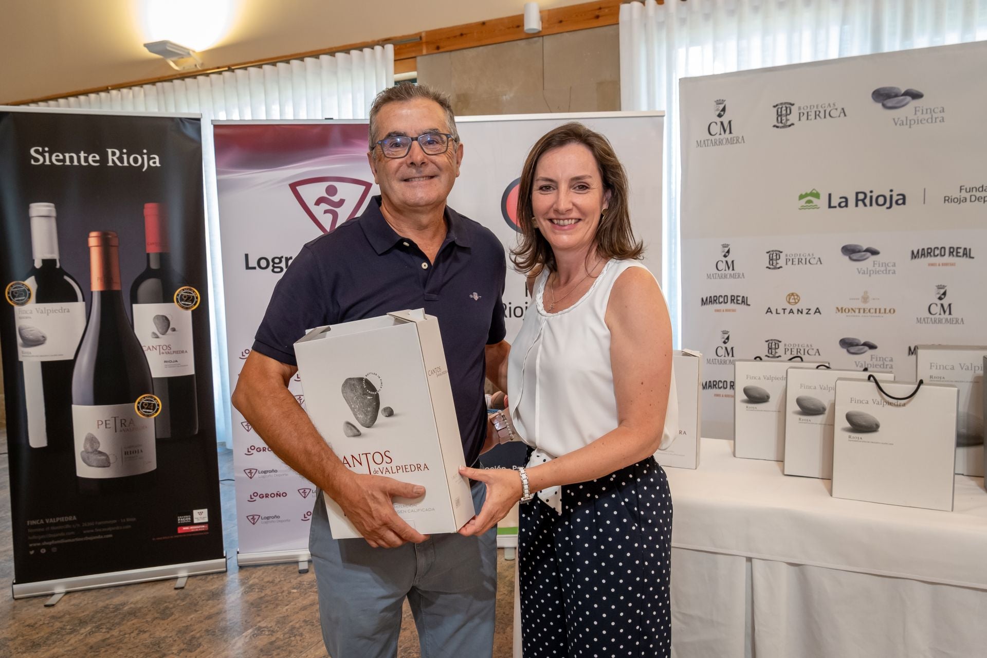 La entrega de premios del Torneo Finca Valpiedra