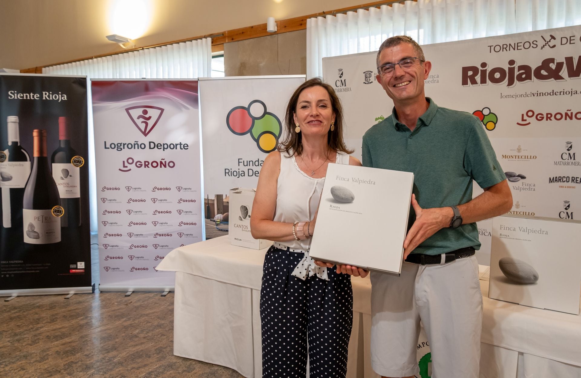 La entrega de premios del Torneo Finca Valpiedra