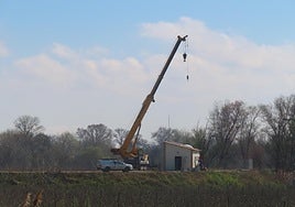 Imagen de los pozos de captación, que ya han visto la sustitución de siete bombas en apenas tres años.