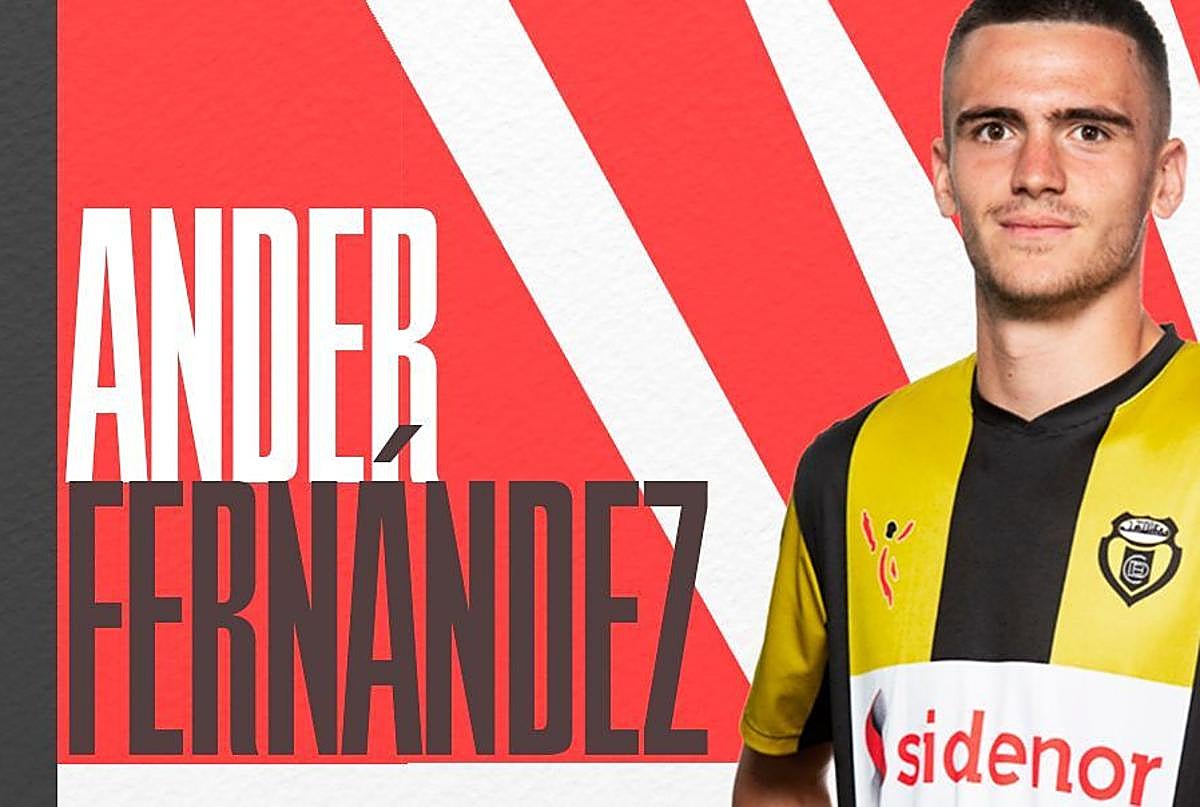 Ander Fernández, nuevo jugador de la SD Logroñés.