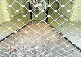 Locales abandonados por toda la ciudad, hoy en La Guindilla.