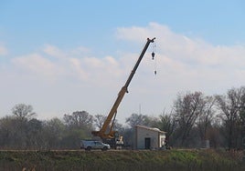 Colocación de la nueva bomba de agua.