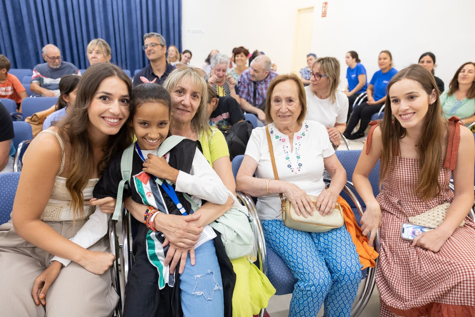 Logroño recibe a los niños saharauis que vivirán con familias de acogida