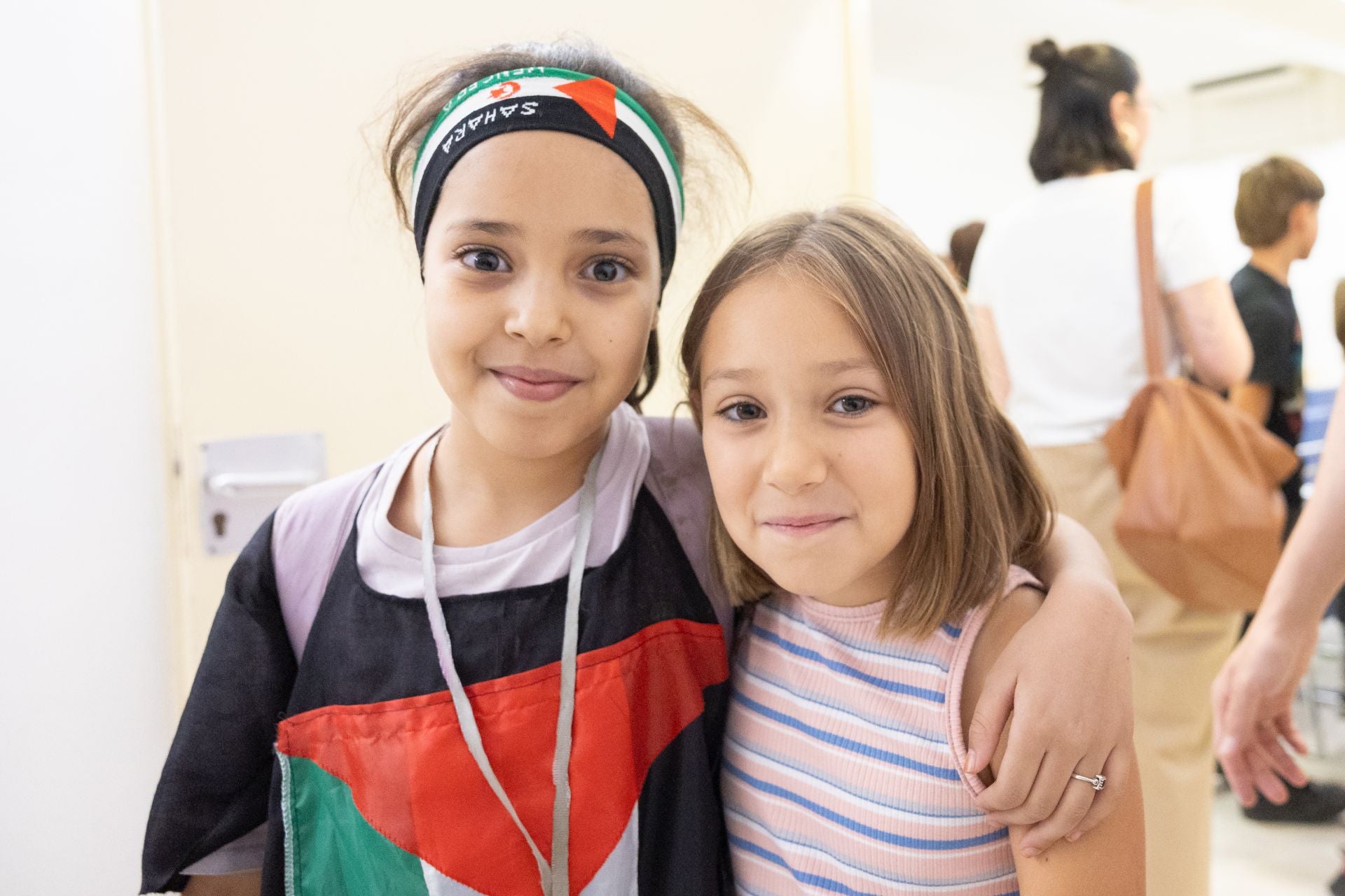 Logroño recibe a los niños saharauis que vivirán con familias de acogida