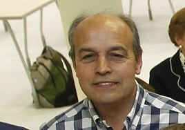 Imagen de archivo de Juanma Zaldívar, cuando ejercía de presidente de la asociación de San José.