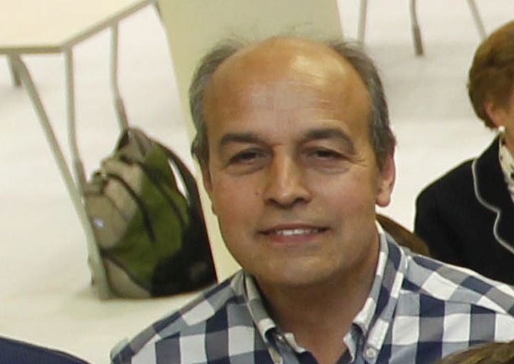 Imagen de archivo de Juanma Zaldívar, cuando ejercía de presidente de la asociación de San José.