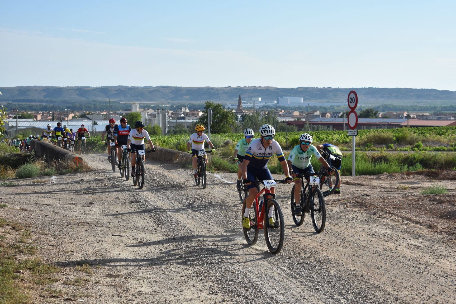 La XVII Travesía BTT La Pera de Rincón de Soto
