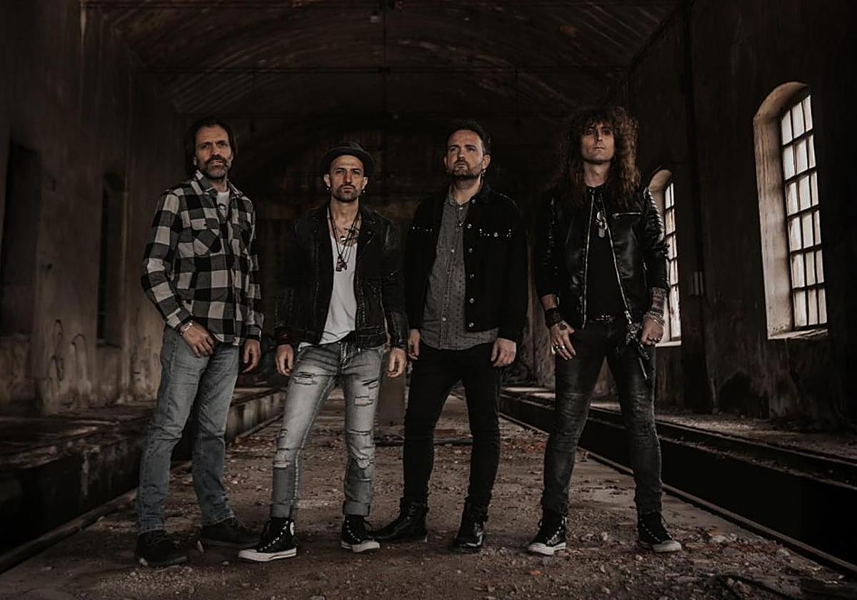 El grupo de rock and roll La Fuga.