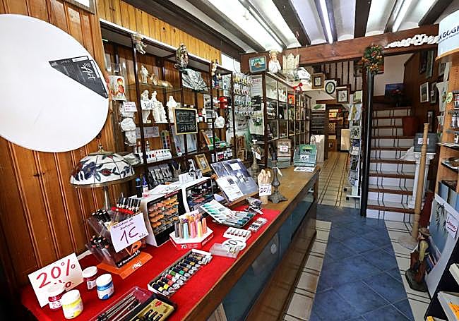 Colorido interior del establecimiento de La Galería.