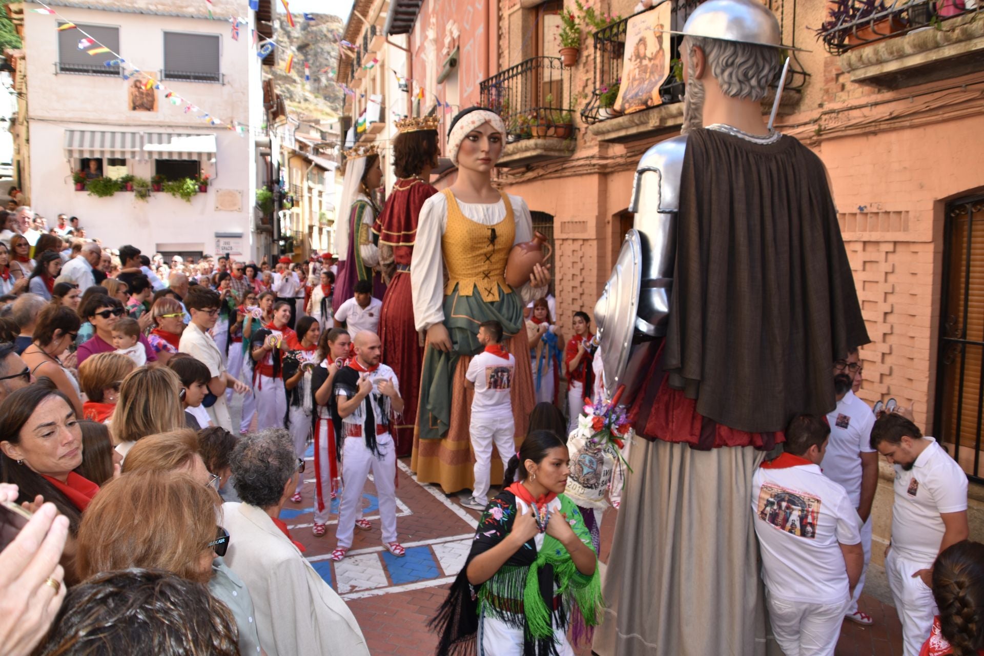 La bajada de Santa Ana y el baile de la gaita, en Cervera