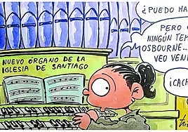 El nuevo órgano de Santiago, según el Tris