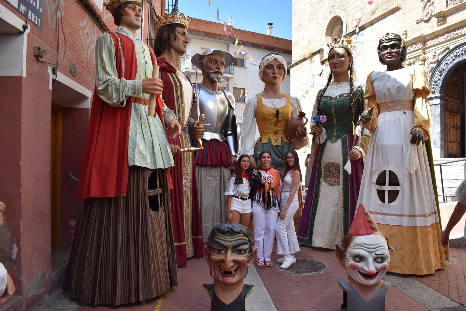 Procesión, misa, gigantes y bailes de la Gaita