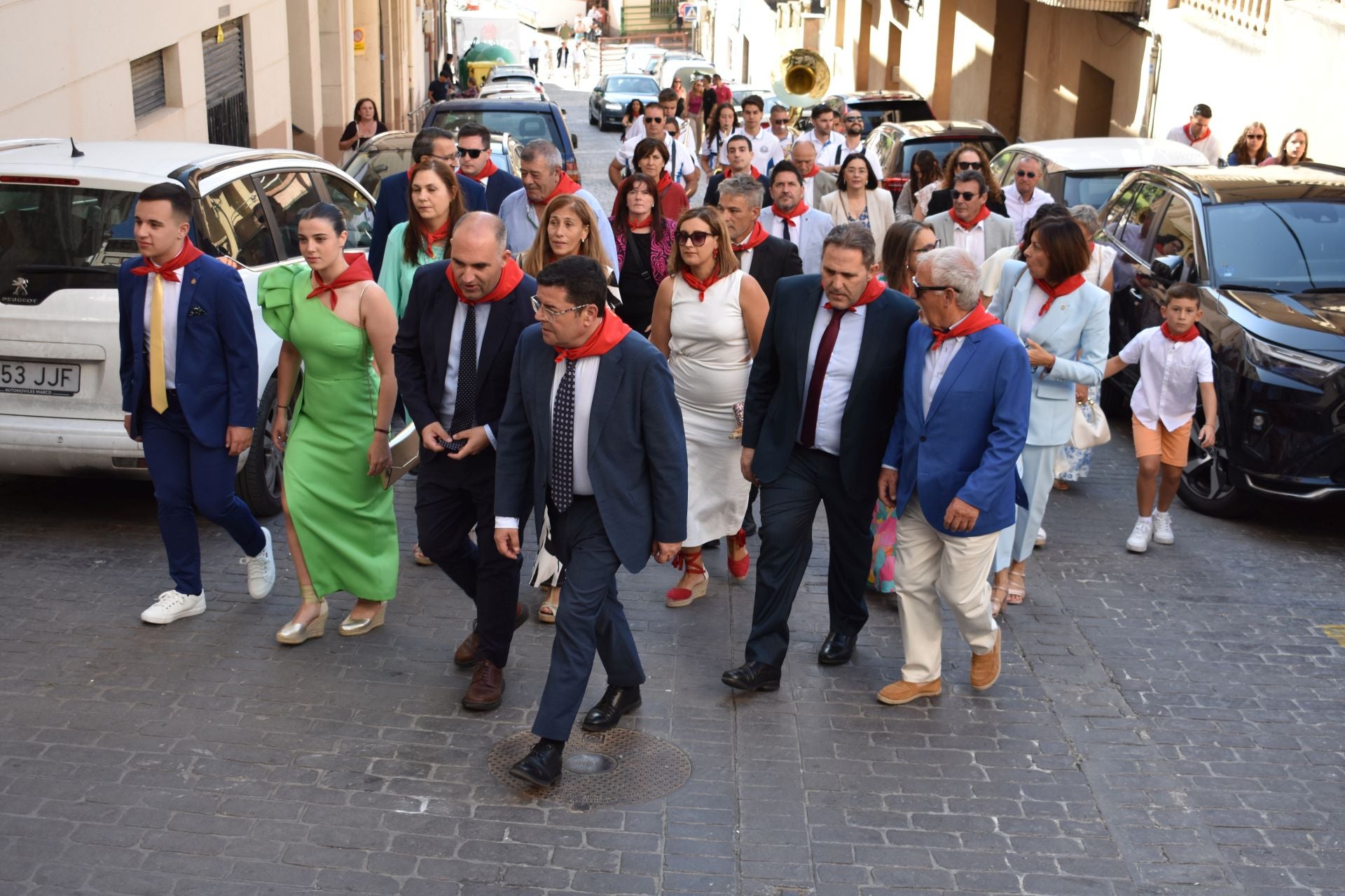 Procesión, misa, gigantes y bailes de la Gaita