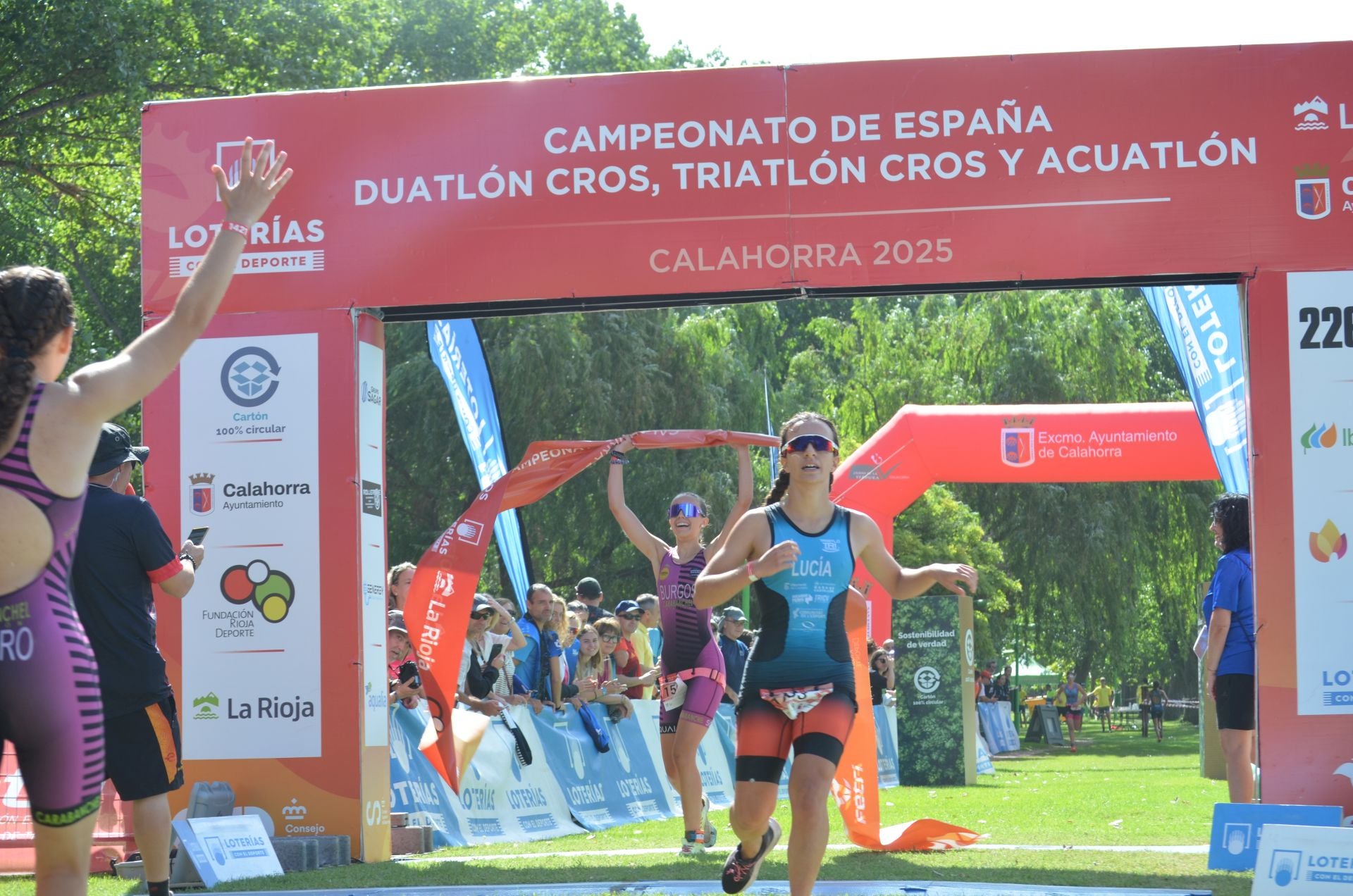El Campeonato de España de Triatlón, Acuatlón y Duatlón, en imágenes