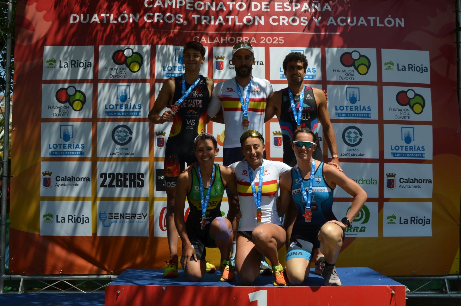 El Campeonato de España de Triatlón, Acuatlón y Duatlón, en imágenes