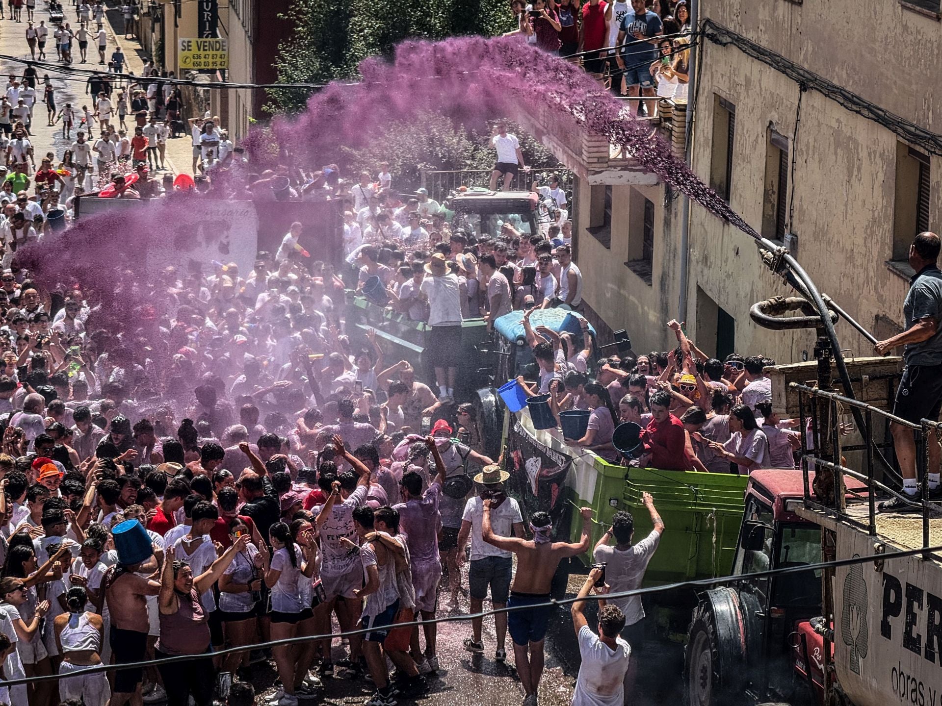 Así se ha vivido la Batalla del Clarete