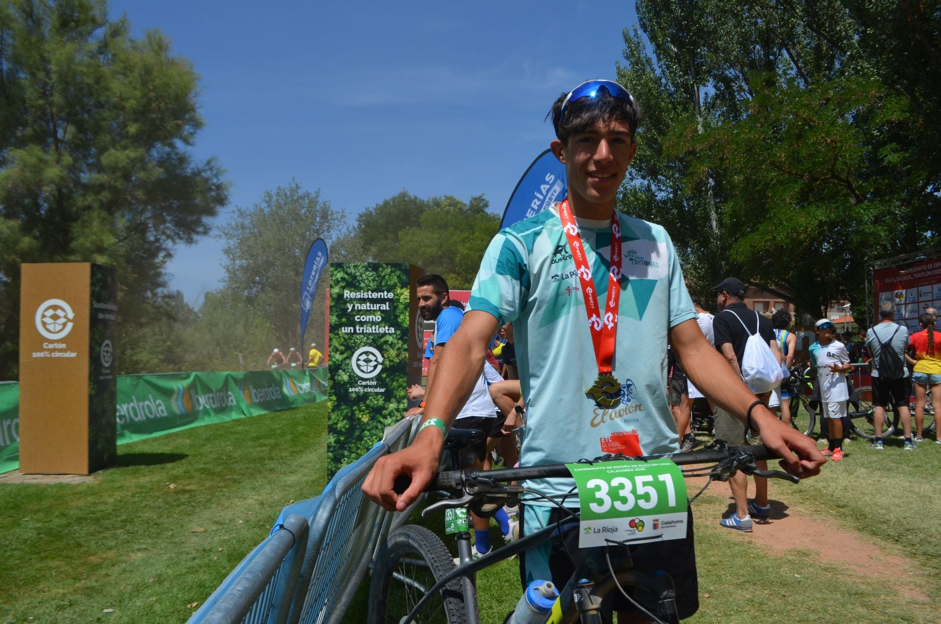 Las imágenes del duatlón de Calahorra